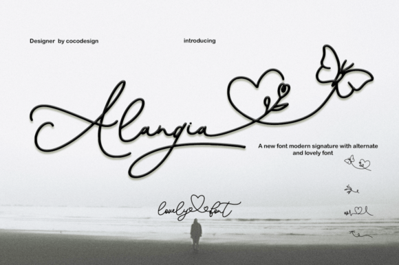 Alangia: A Script Font for Creative Campaigns