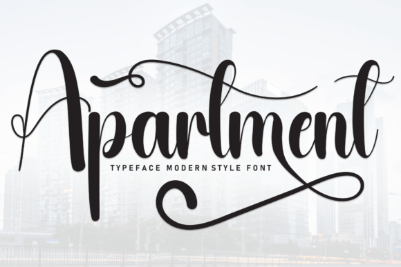 Apartment Font for Business Branding
