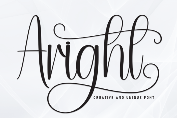 Aright: A Sweet Script for Web Design