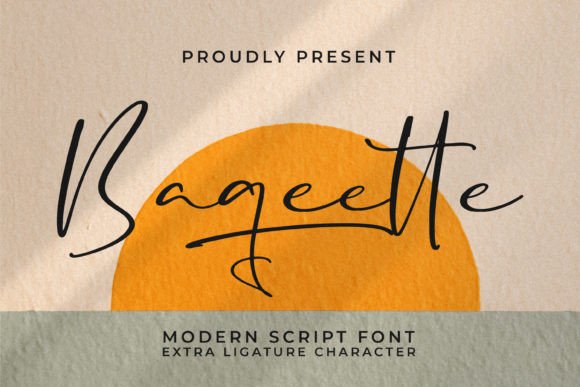 Baqeette: A Font That Speaks Clearly