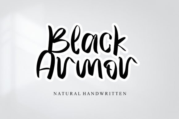 Black Armor Font for Bold Branding