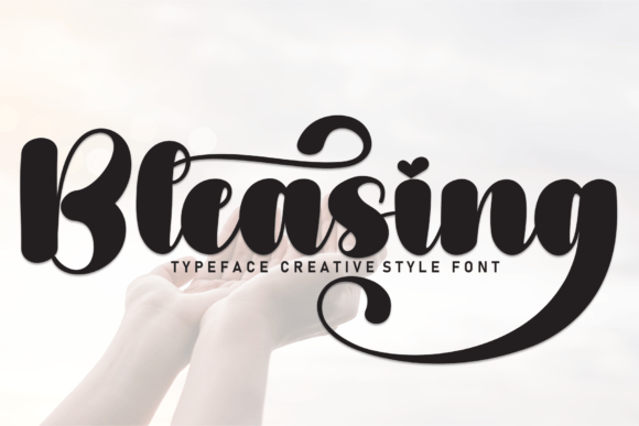 Bleasing: A Handwritten Font for Editorial Grace