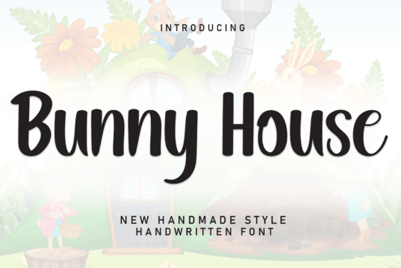 Bunny House Font: Sweet & Stylish