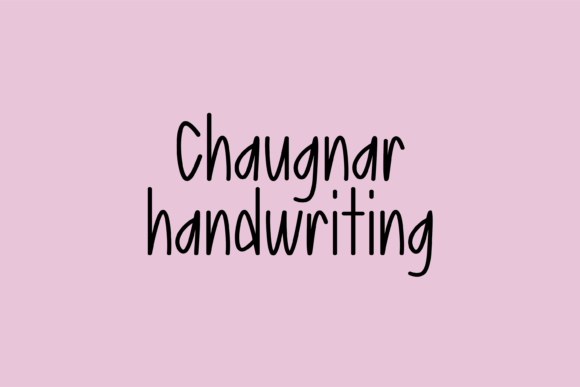Chaugnar: A Friendly Font for Creative Campaigns