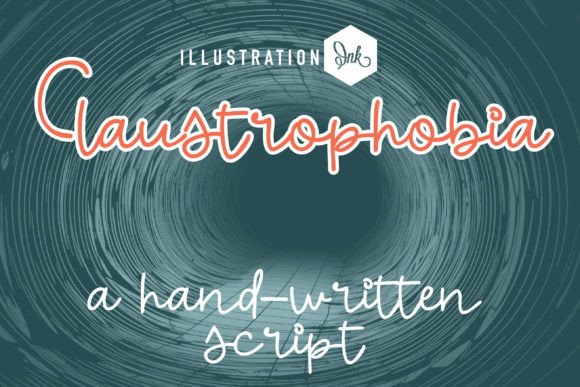 Claustrophobia: A Bold Script for Designers