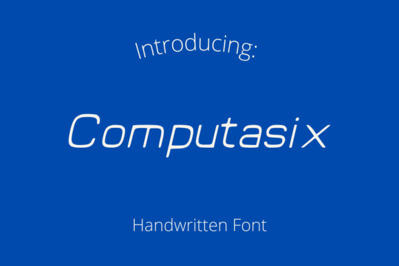 Computasix: A Font for Elegant Design