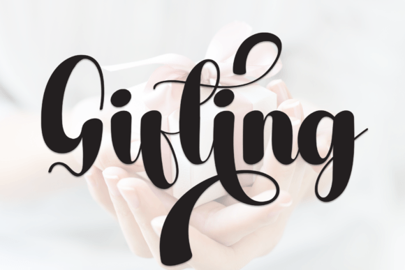 Gifting Font for Web Design