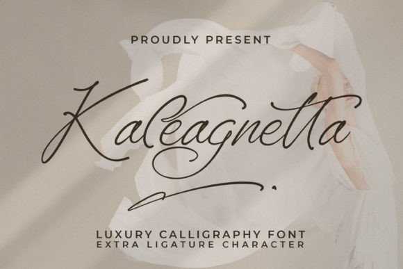 Kaleagnetta: A Script Font for Real Design Work