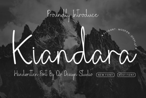 Kiandranaka: A Bold Display Font for Marketers