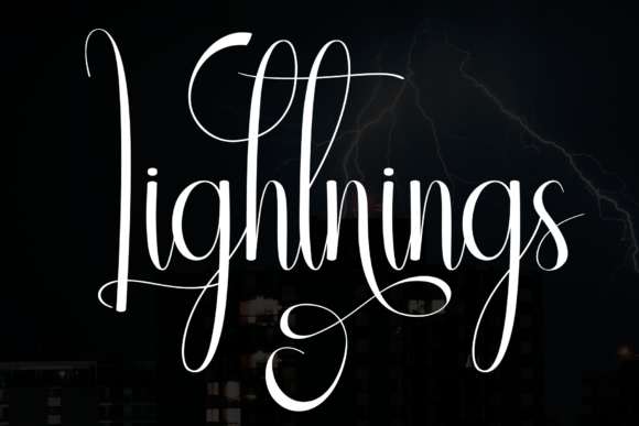 Lightnings Font Review