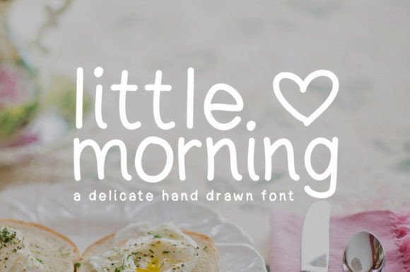 Little Morning: A Handwritten Font for Web Design