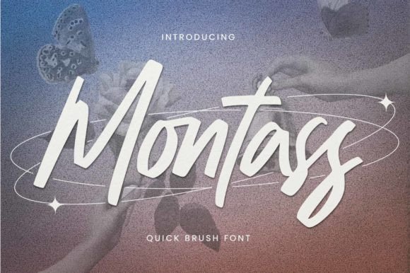 Montass: A Handwritten Font for Impactful Campaigns