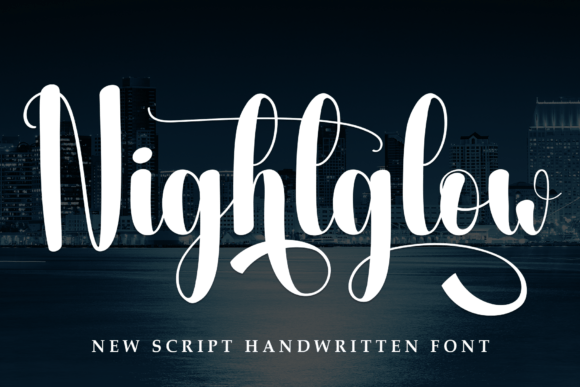 Nightglow: A Quirky Handwritten Font