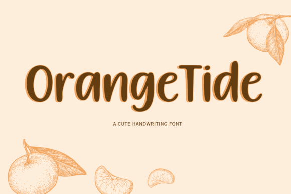 Orangetide: A Handwritten Font for Web Design