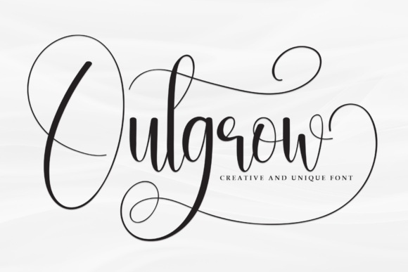 Outgrow: A Friendly Font for Creative Campaigns