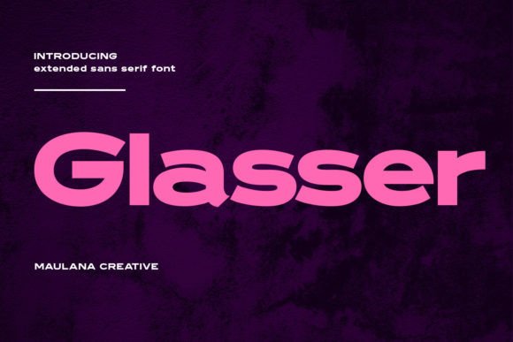 Review: Glasser, a Modern Sans Serif Font