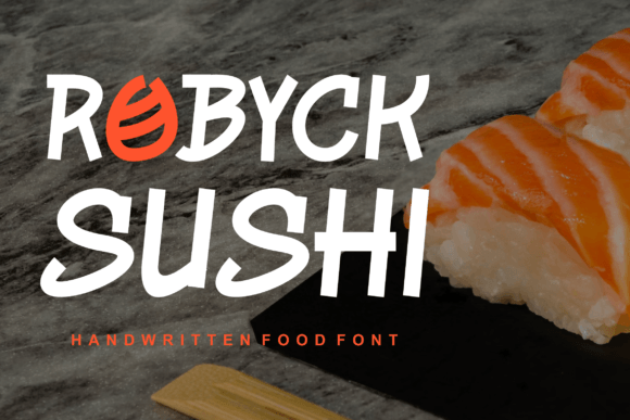 Robycksushi: A Font for Elegant Expression