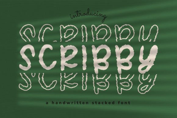 Scribby: A Cool Font for Web Design