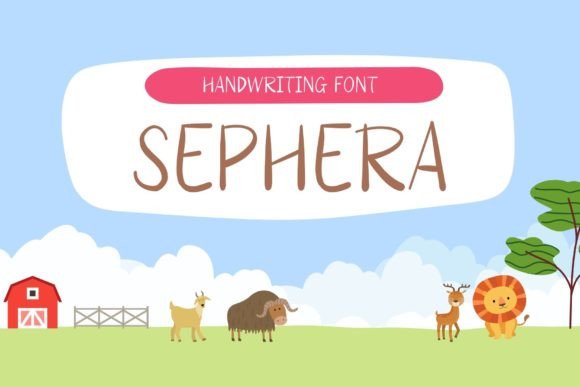 Sephera: A Handwritten Font for Creative Projects