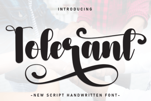 Tolerant: A Sweet Script Font