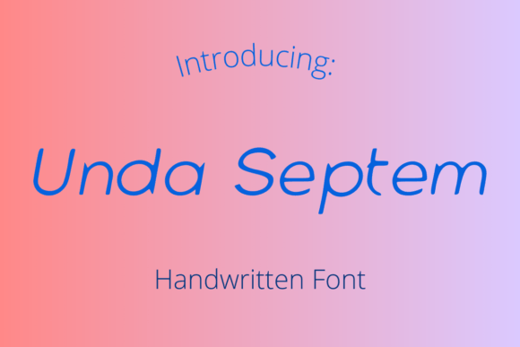 Unda Spetem Font for Bold Design